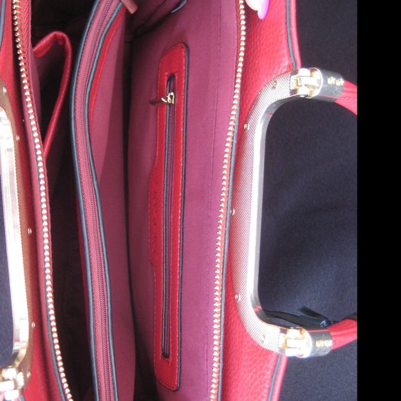 DASEIN Faux Leather Handbag/Satchel/Purse w/Shoulder Strap & Matching Wallet - Picture 7 of 10